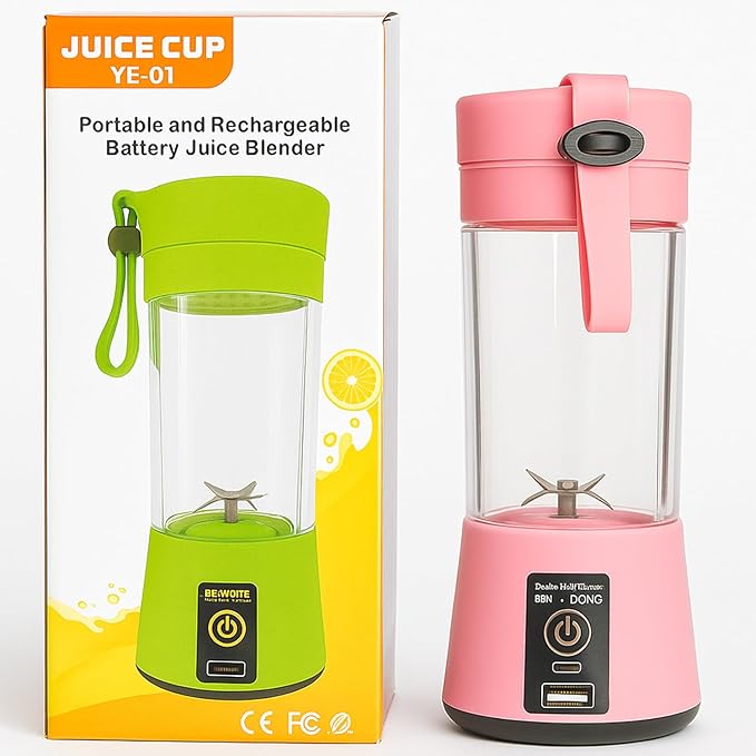 BLENDER PORTABLE JUICER FOR SMOOTHIE 420 ML Multicolour