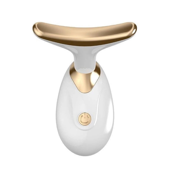Face and Neck Massager Tool for Skin Tightening, Wrinkle Remover, Double Chin Reducer, Anti-Aging, Portable Rechargeable Beauty Device