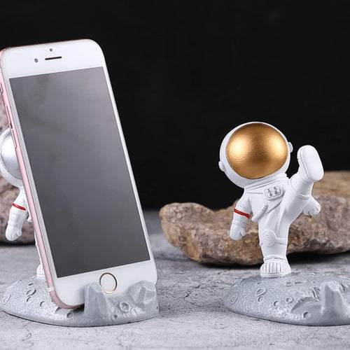 Astronaut Mobile Phone Holder Stand for Desk | Cute Space Theme Decor Gift