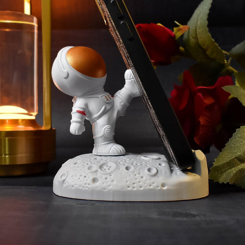 Astronaut Mobile Phone Holder Stand for Desk | Cute Space Theme Decor Gift