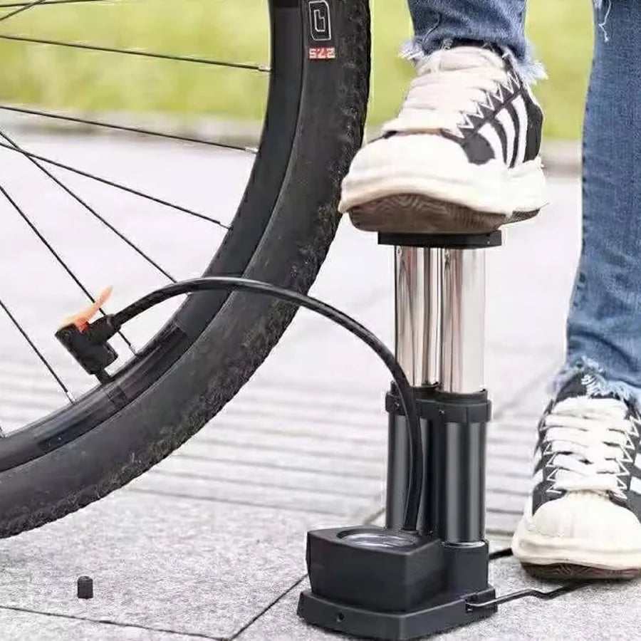 Mini Foot Pump Inflator For Bike and car