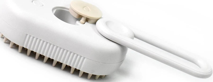 Electric Spray Handle Massage Brush, Hair Removal Brush Steam (1 Pc)