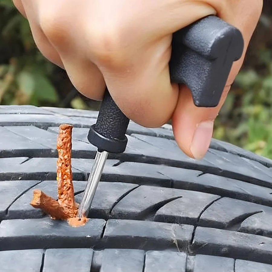 Tire Repair Strings Rubber Strips For Cars & Bike (10 Pcs Set )