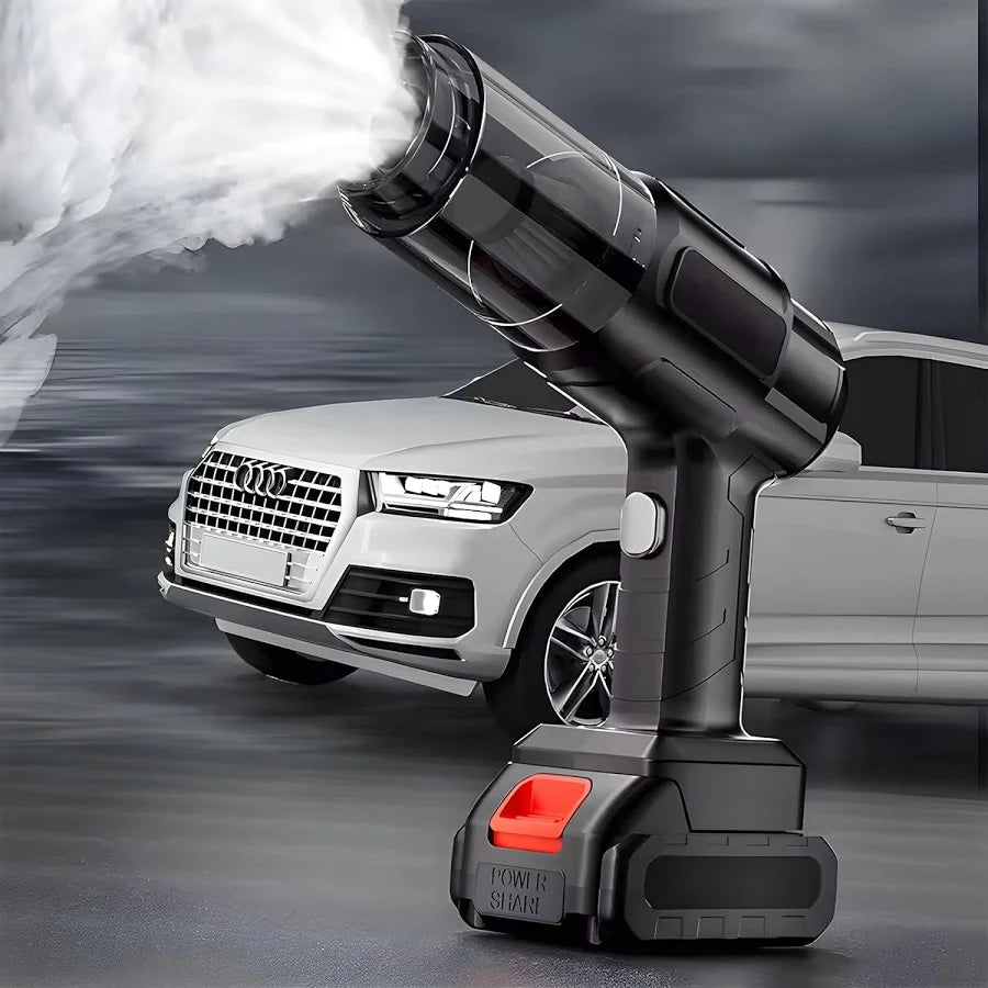 3 in 1 Mini Car Vacuum – Wireless, Rechargeable, Blower & Dust Cleaner for Car & Home