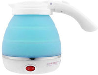 Silicone Foldable Collapsible Electric Water Kettle Camping Boiler