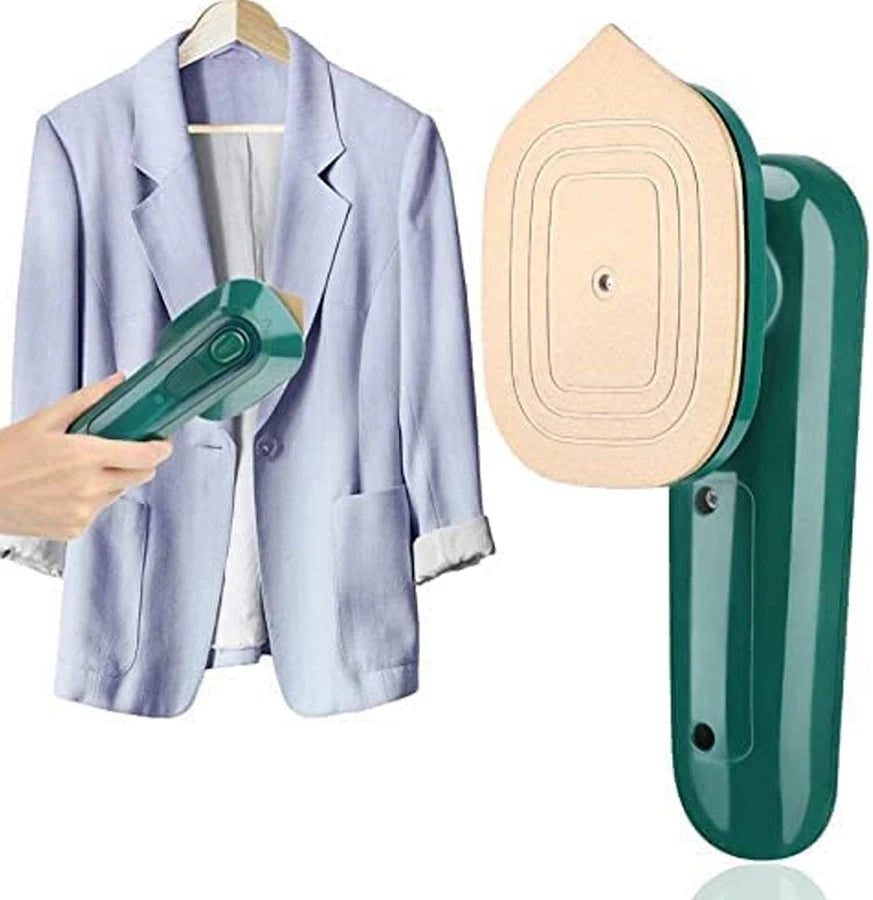 Mini Steamer & Iron: 2-in-1 Portable Travel Friendly