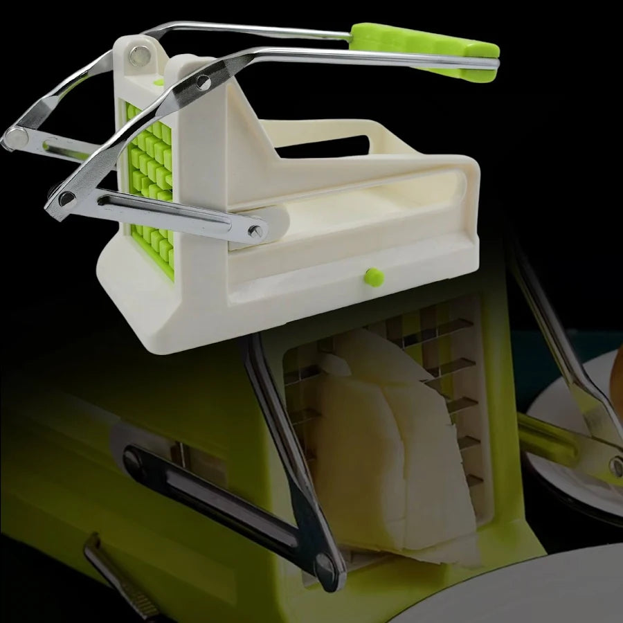 Hosue Decore Potato Slicer and Dicer, Chopper Potato Chipser French Fries Chips Maker Machine Vegetable Cutter Kitchen Tool & Accessories Unbreakbale - Multi